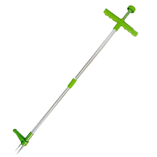 Two-Section Split Aluminum Tube Weeding And Digging Wild Vegetables Artifact New Weed Puller Manual Weed Removal Tool