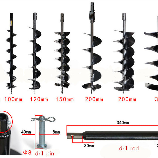 Garden Earth Auger - Ground Drill for Efficient Hole Digging